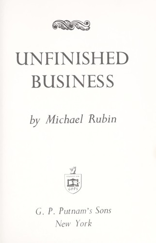 Unfinished business
