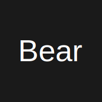 Bear logo