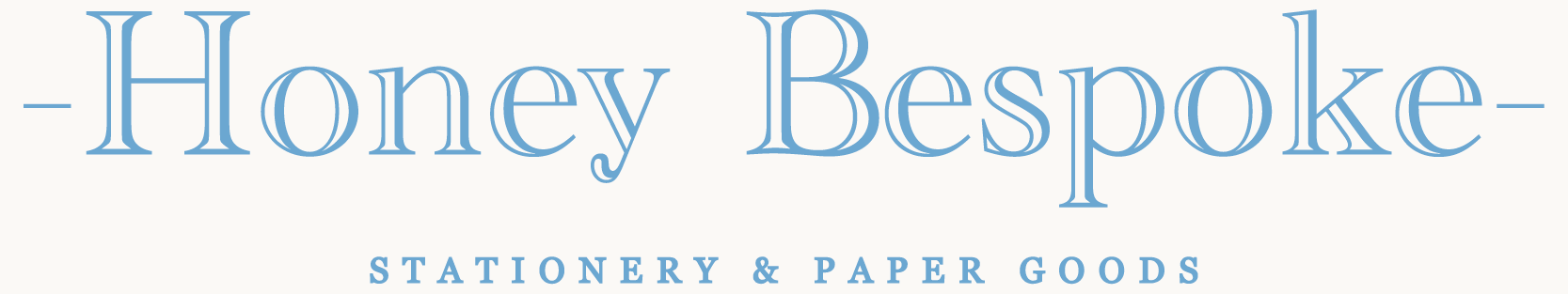 Honey Bespoke Stationery and Paper Goods