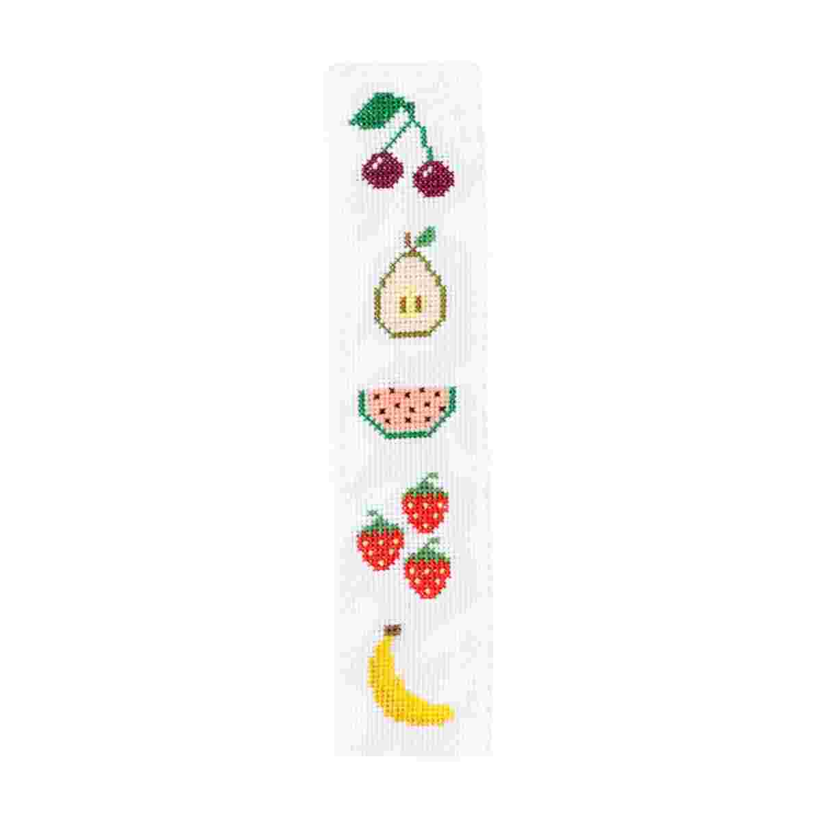 Fruity Bookmark Cross Stitch Kit