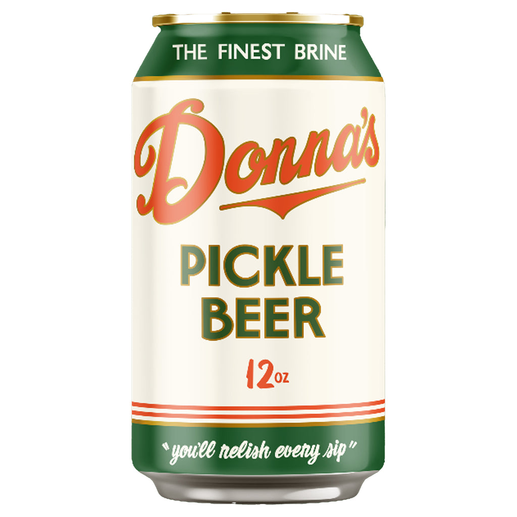 Donnas Pickle Beer 6 Pack Cans