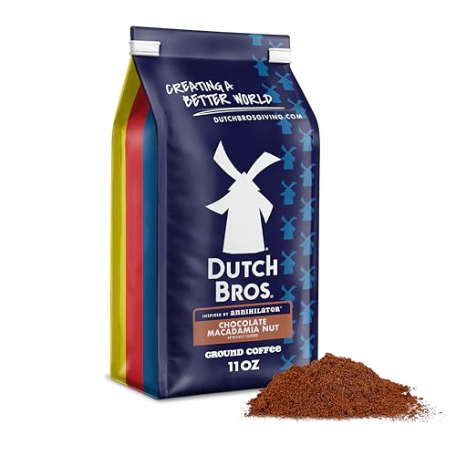 Dutch Bros Annihilator Chocolate Macadamia Nut Ground Coffee
