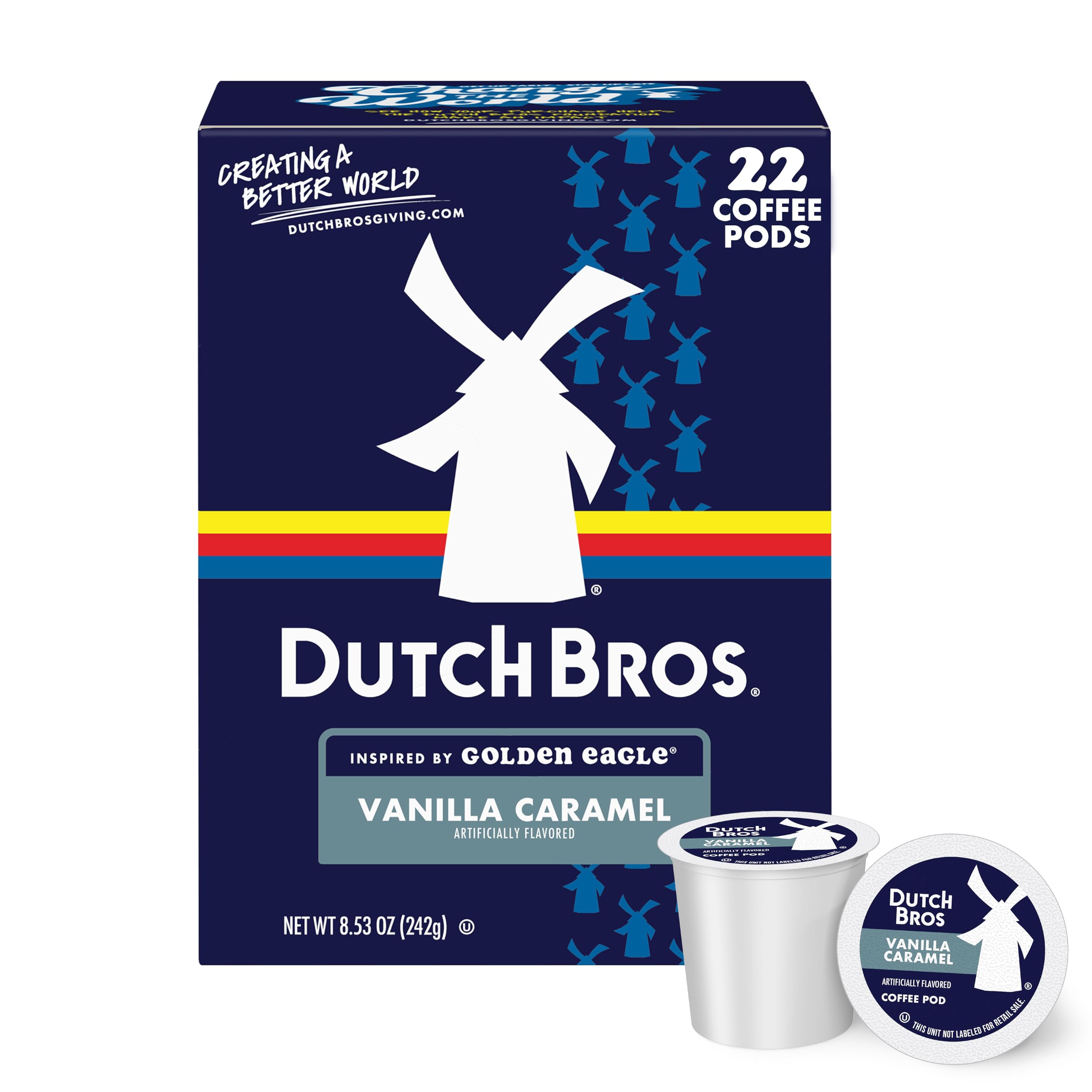 Dutch Bros Golden Eagle Vanilla Caramel Ground Coffee