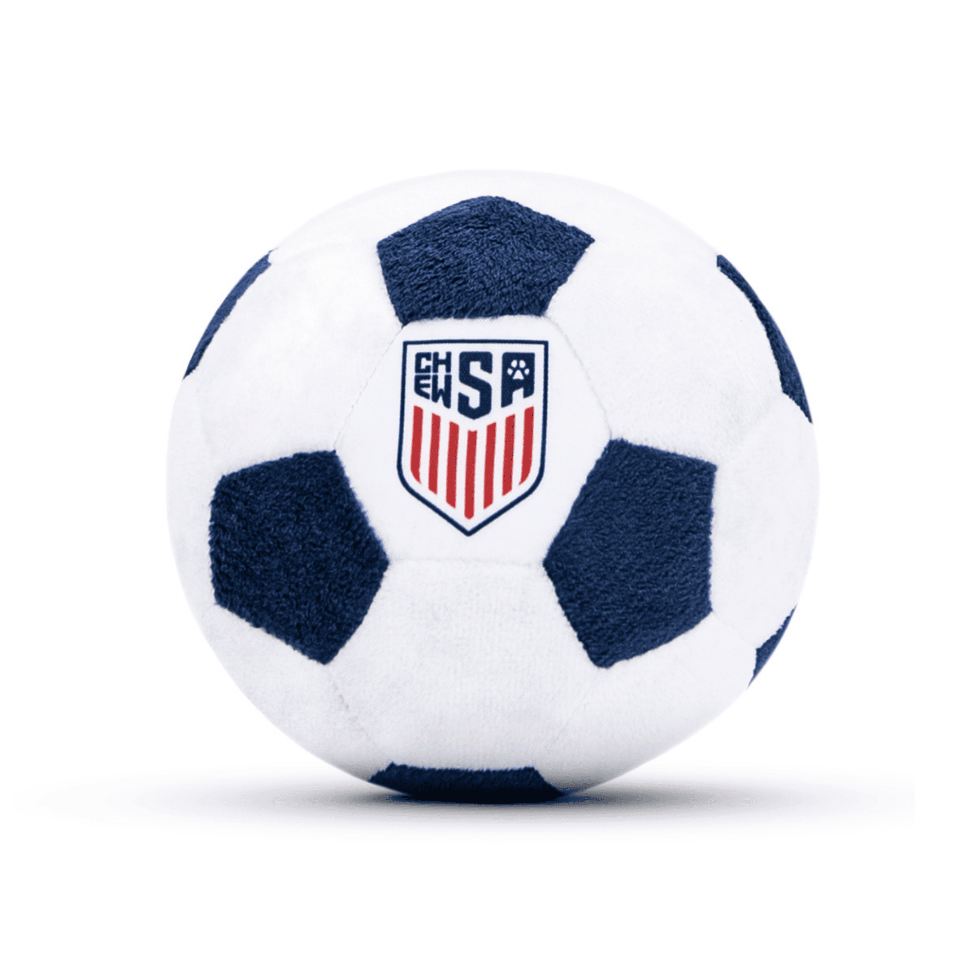 ChewSA USA Soccer Ball Dog Toy
