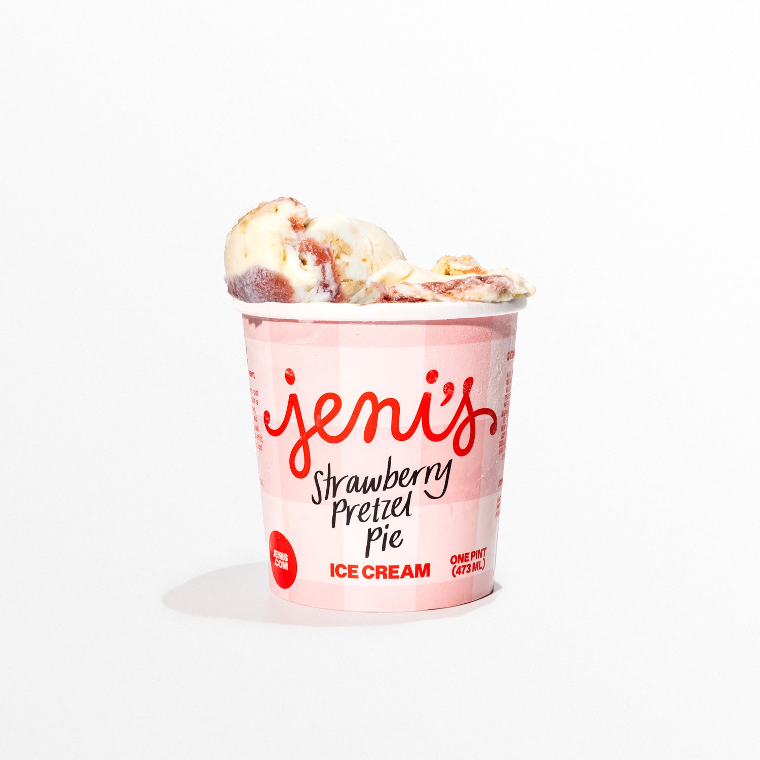 Strawberry Pretzel Pie Ice Cream