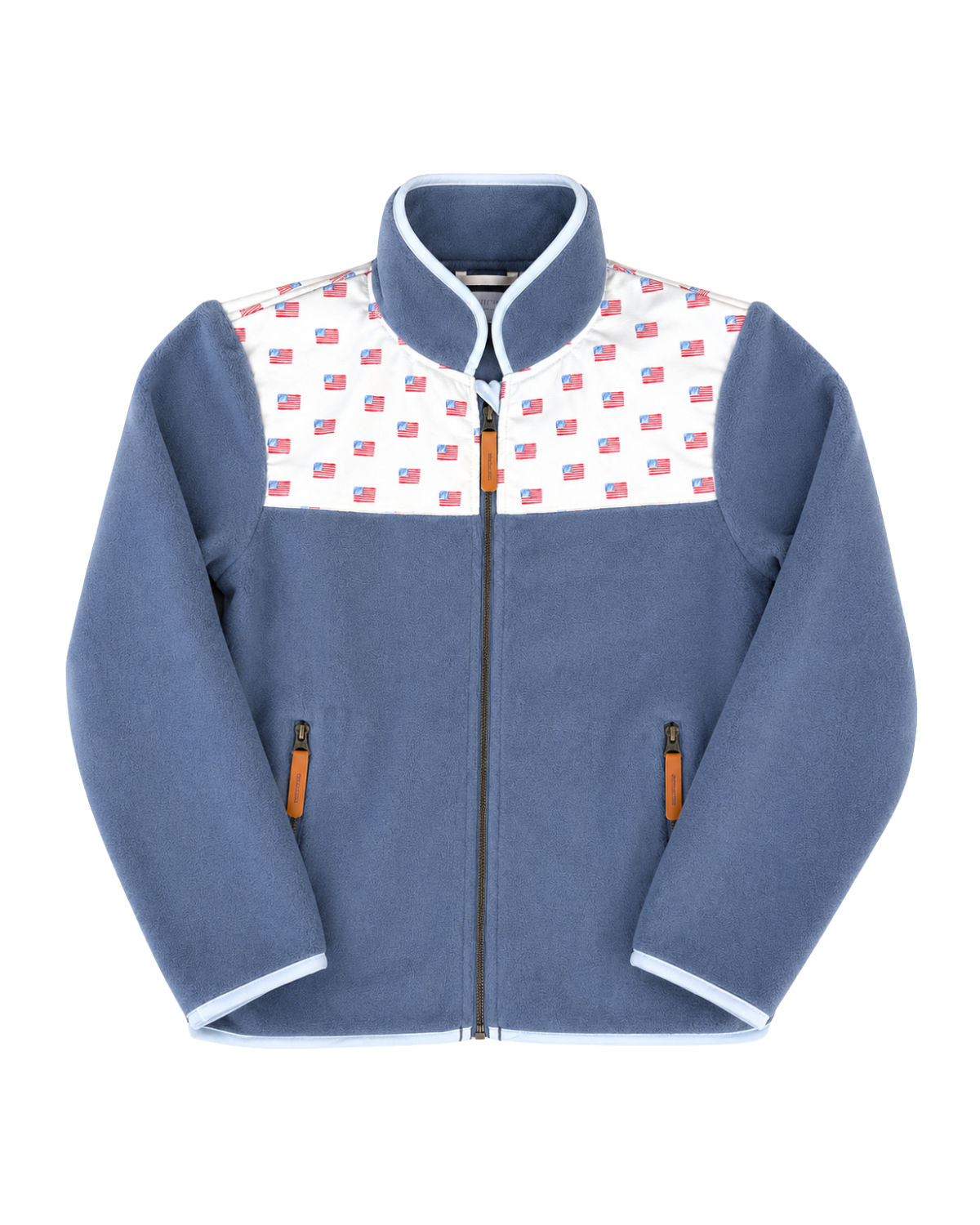 Kids American Flag Fleece Jacket