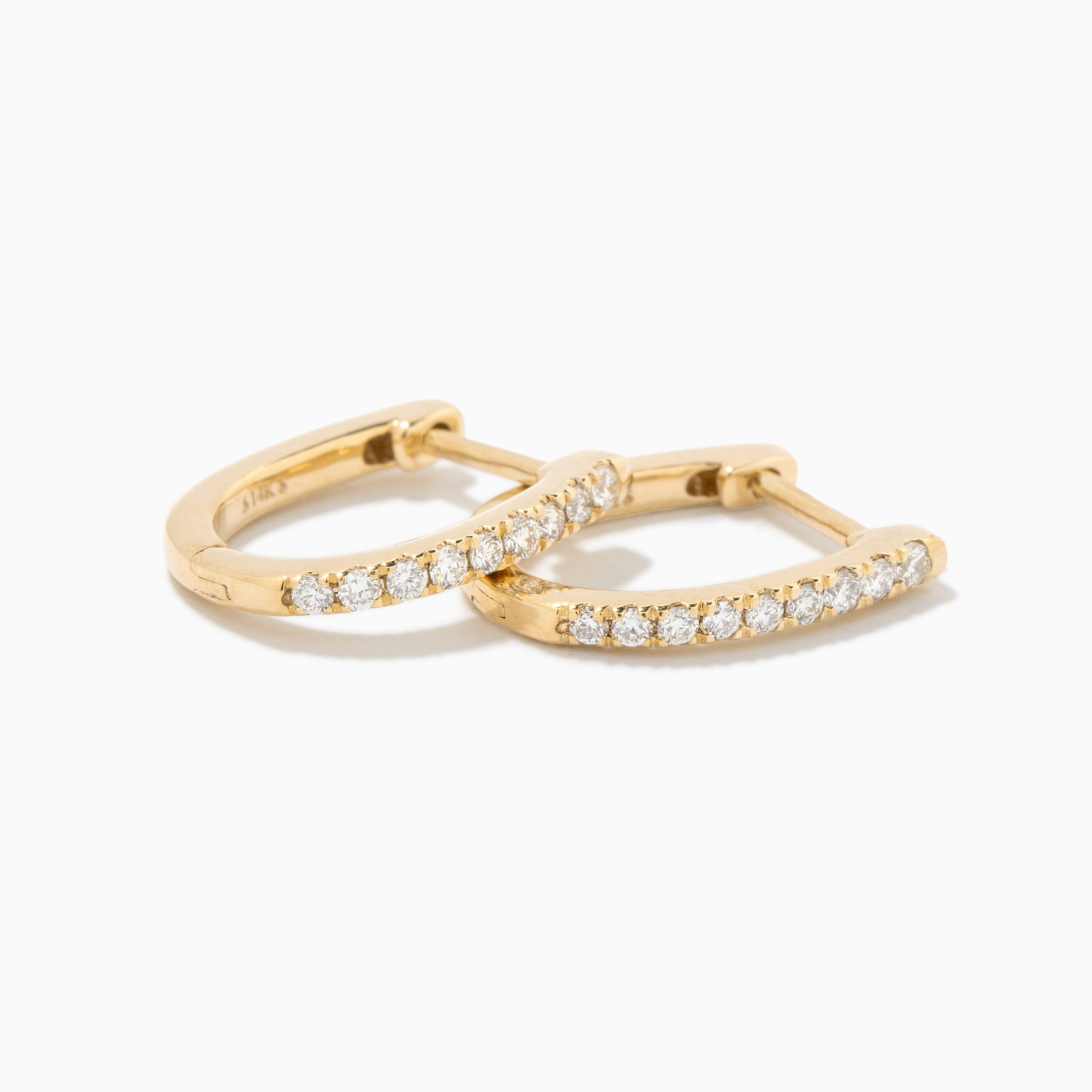The Large Diamond Hoops