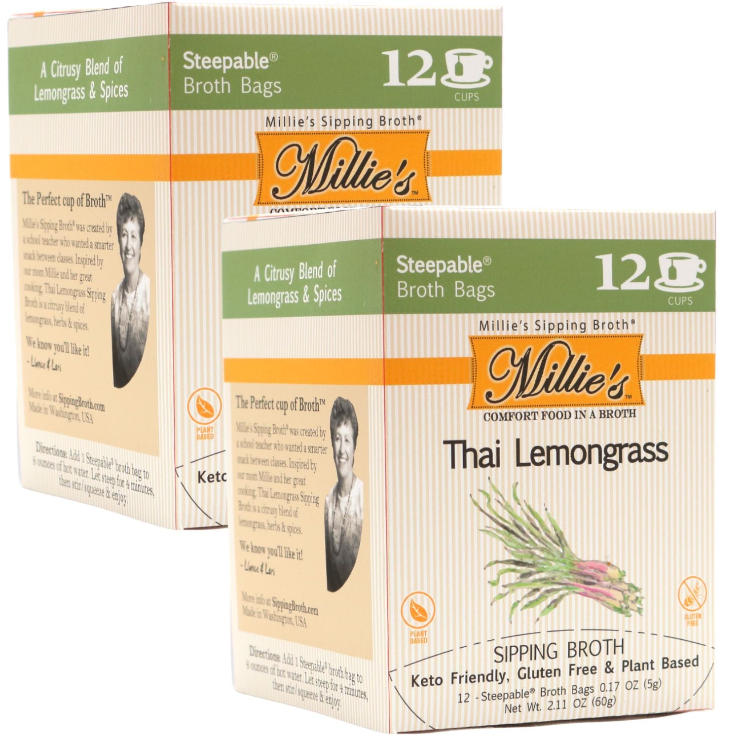 Millie's Sipping Broth Steepable Vegetable Broth