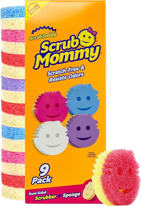 Scrub Daddy Scrub Mommy Kitchen Sponges (9 Count)