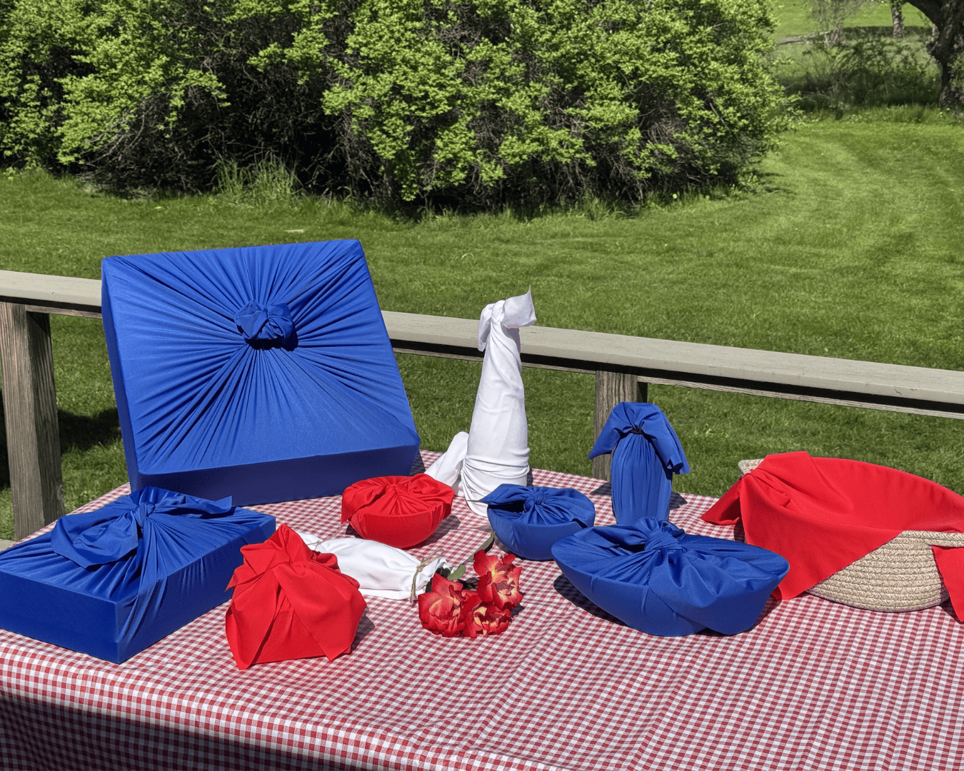 Assorted Set of 10 Reusable Cloth Furoshiki Gift Wrap | Heritage Collection