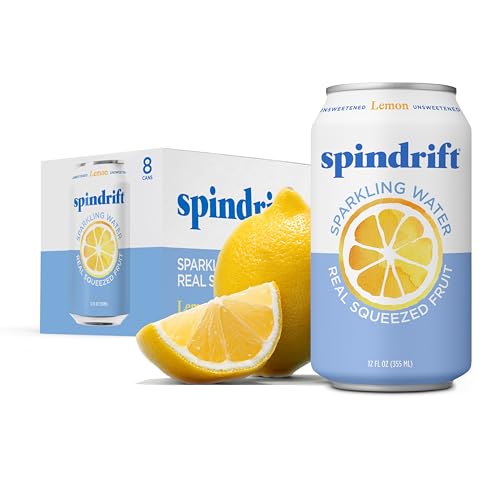 Sparkling Water Lemon 12 oz pack of 8