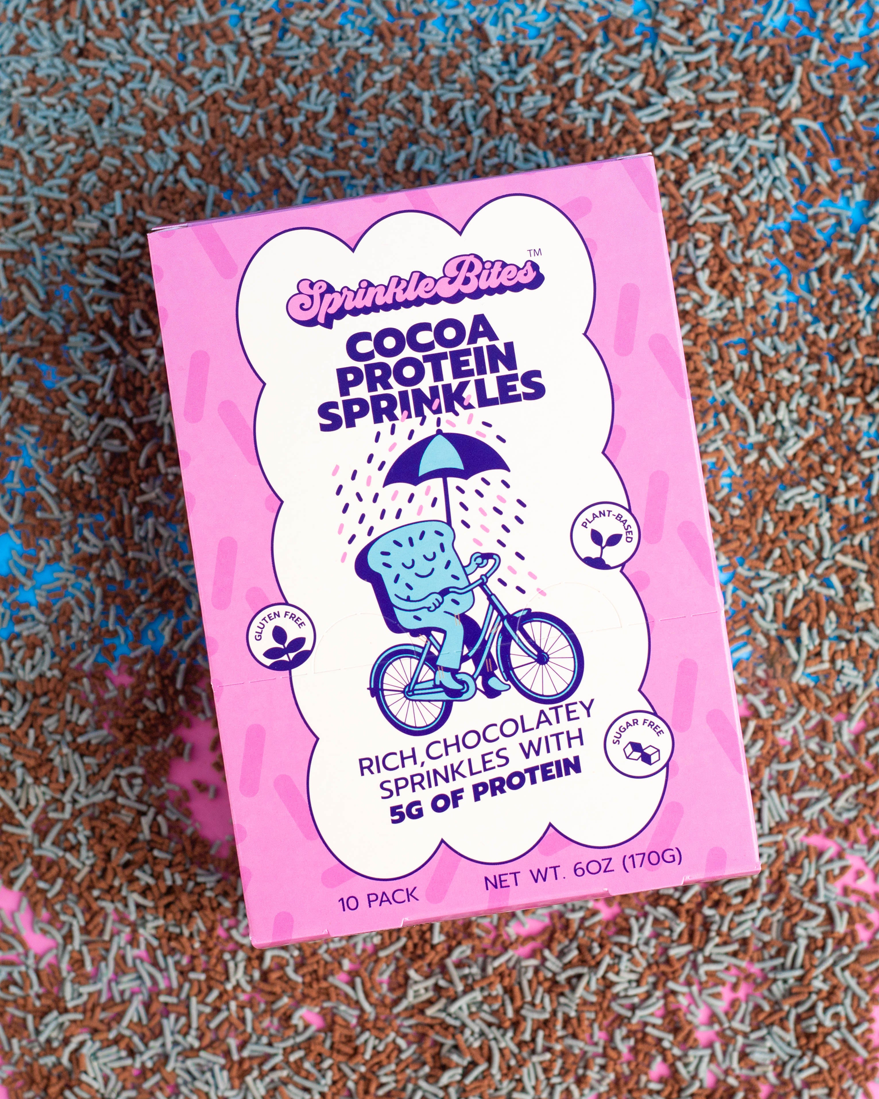 Starter Pack (4 Cocoa + 4 Berry Protein Sprinkles)