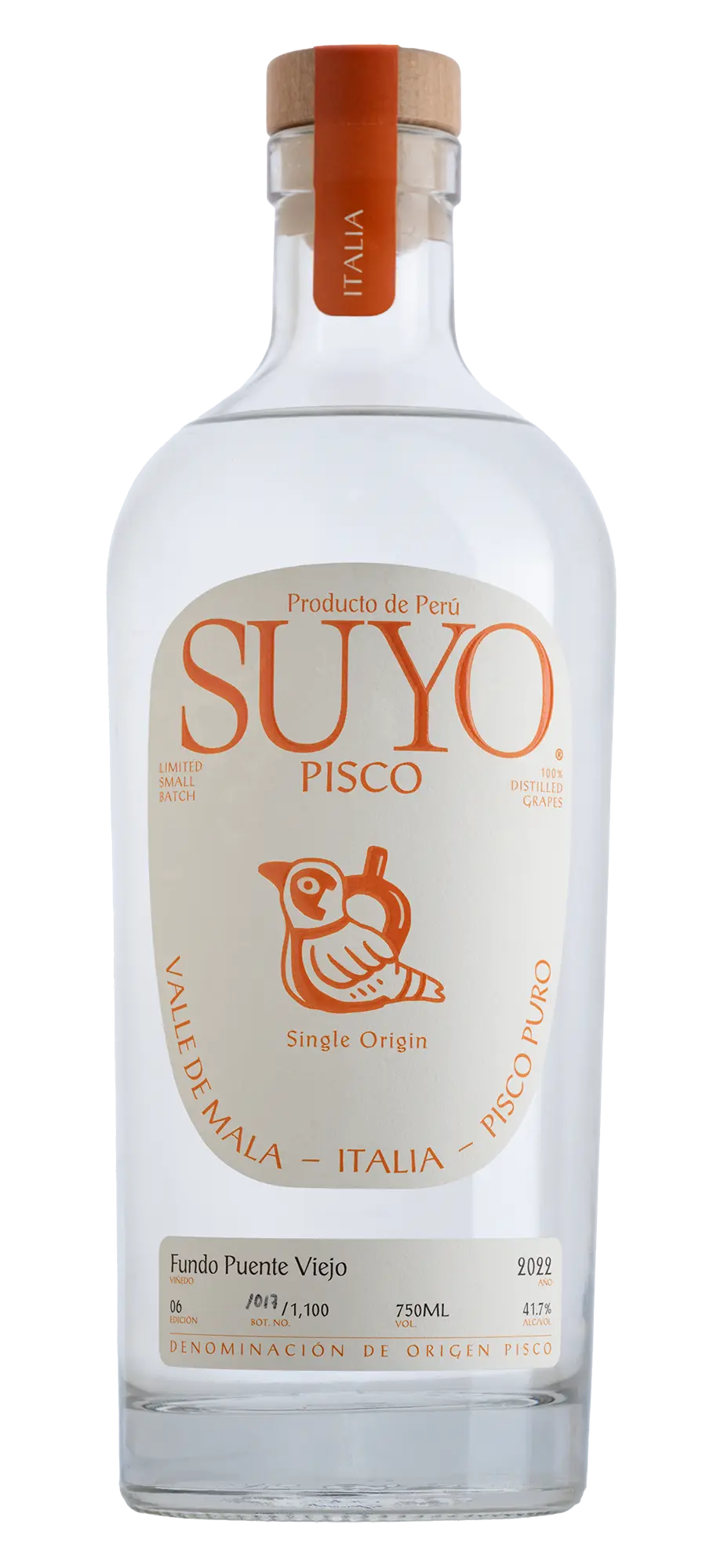 Suyo Pisco Puro Quebranta NV