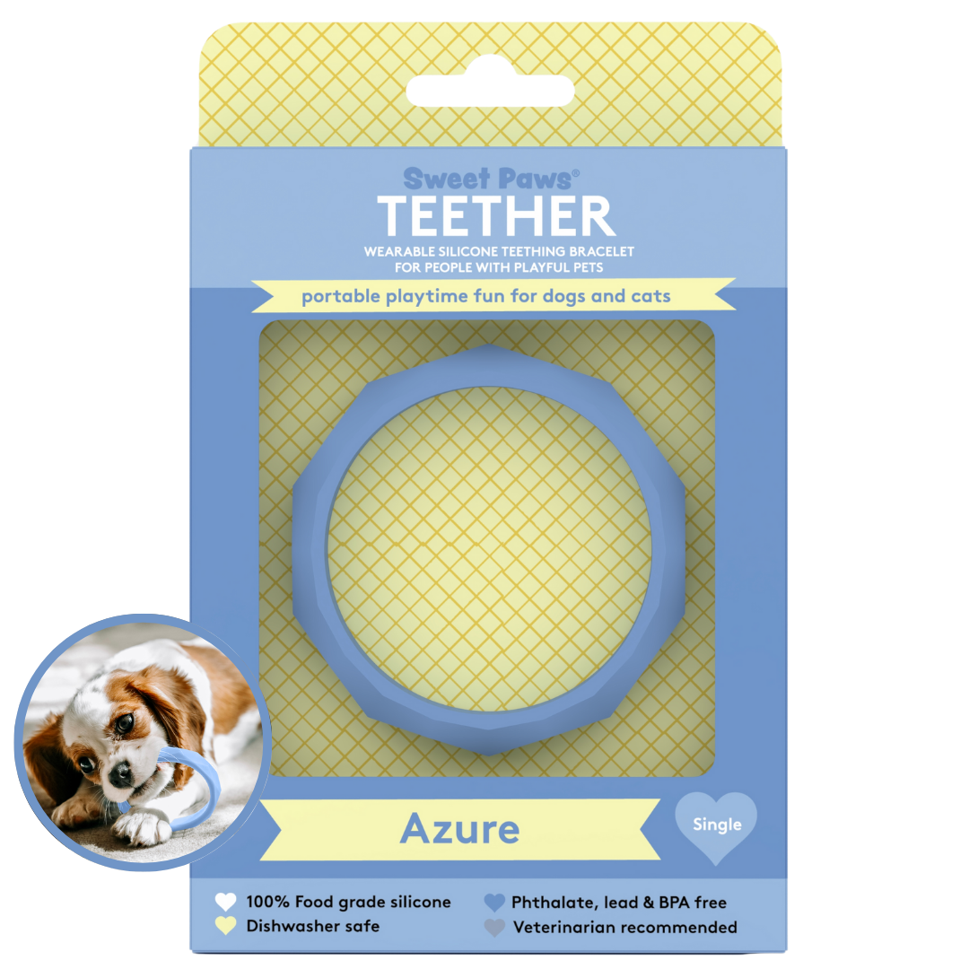 Silicone Wearable Dog and Cat Teether