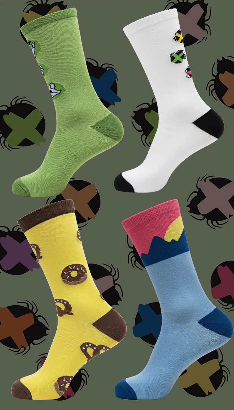 Single Pair Tick-Repellent Sock