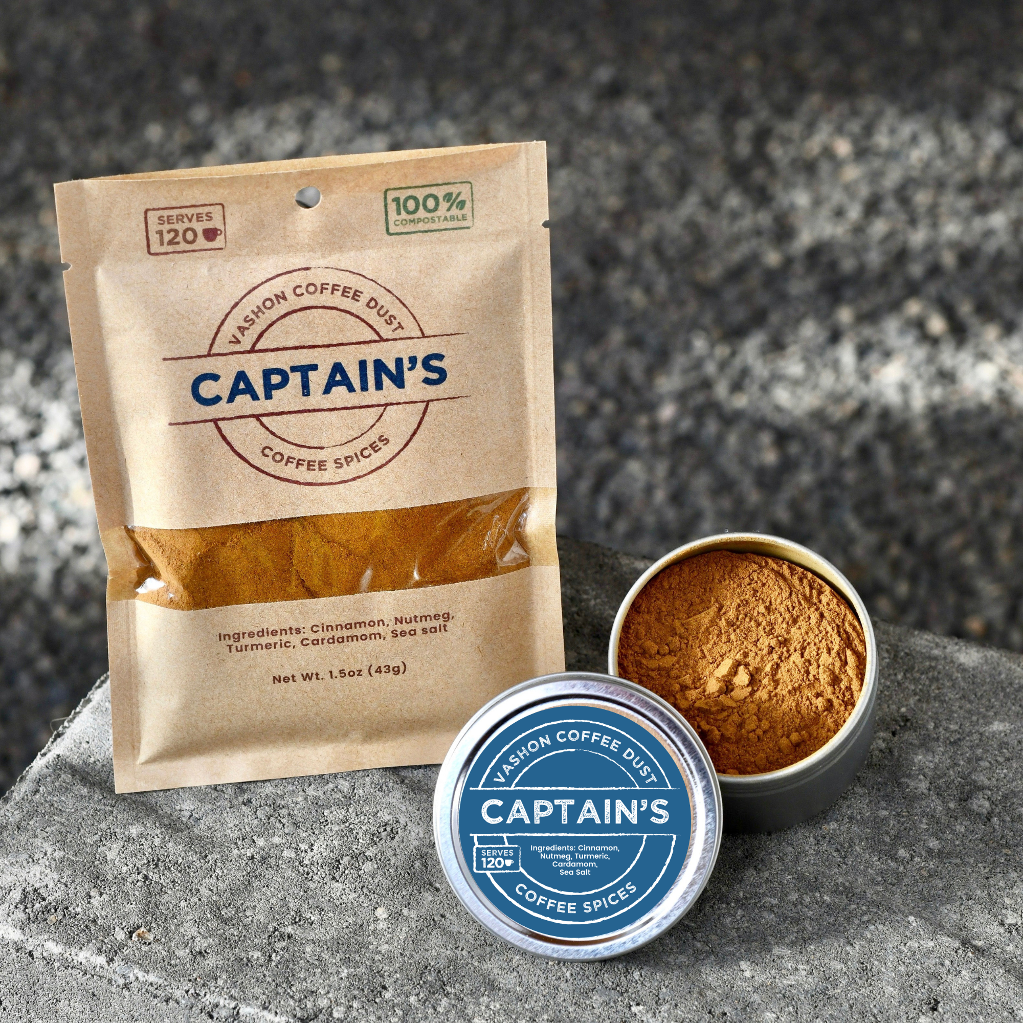Coffee Dust - Captain's (Individual Tin)