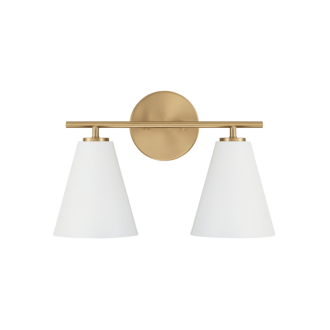 Capital Lighting Charlie 2-Light Dimmable Vanity Light