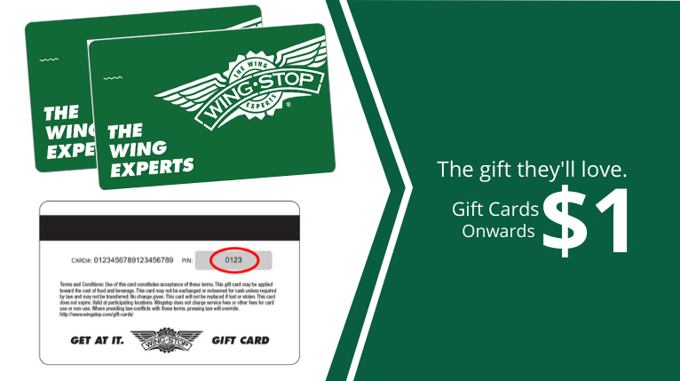 Wingstop Gift Card